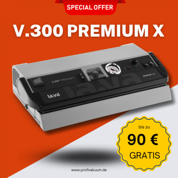 LaVa V300 Premium X Vakuumierer mit bis zu 90 € Set